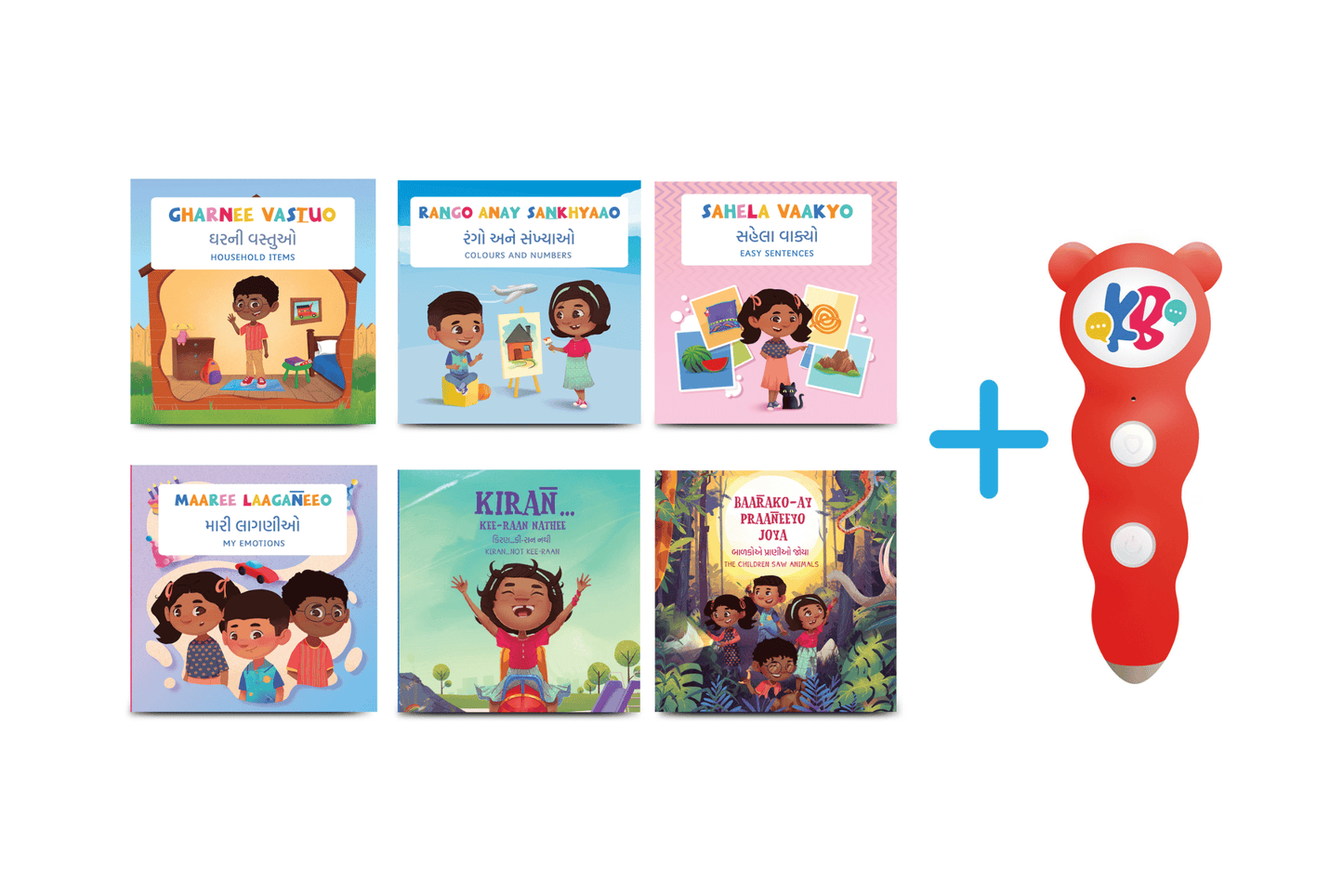 Starter Set: 6 books + talking pen