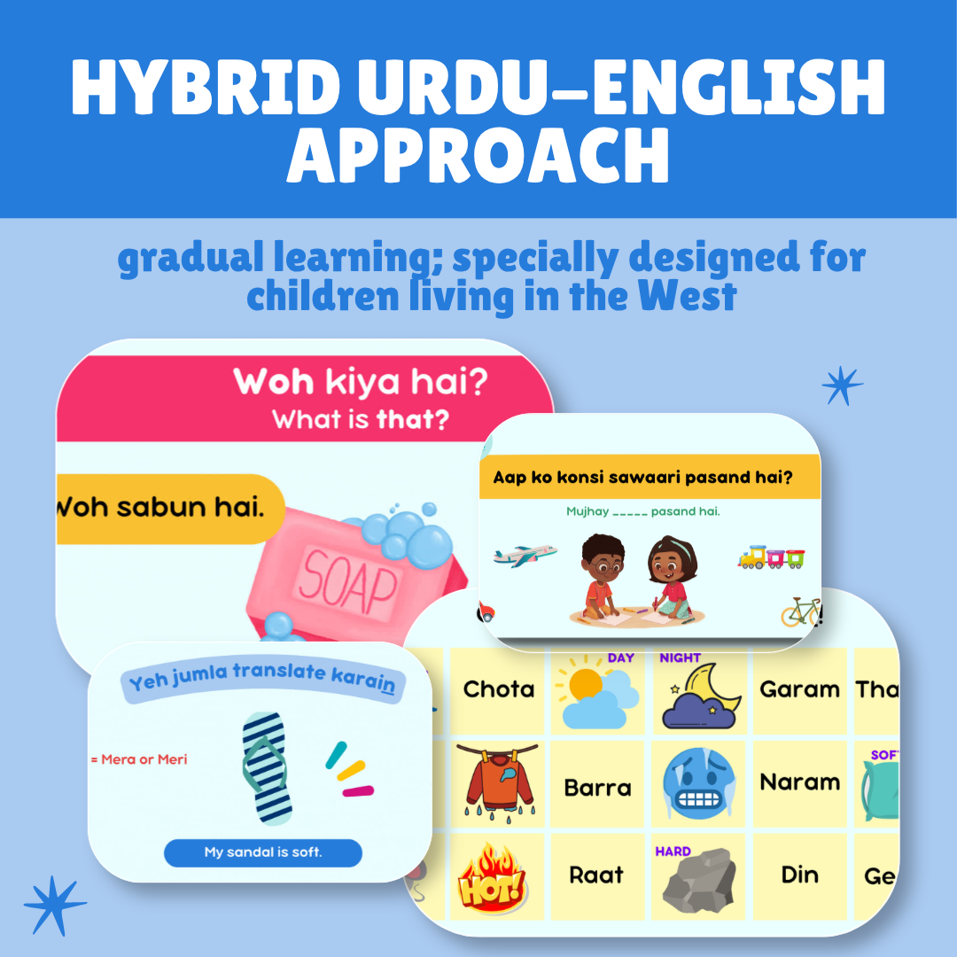 URDU BOLO™ Conversational Classes (KIDS) | Virtual