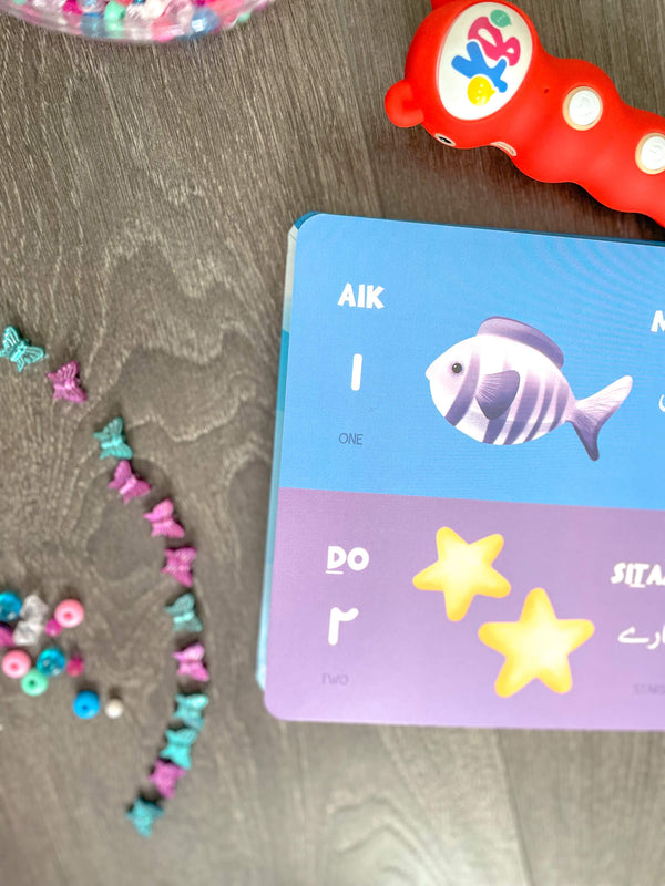 Pages from a Kids Bolo book in Roman Urdu, Urdu script and English