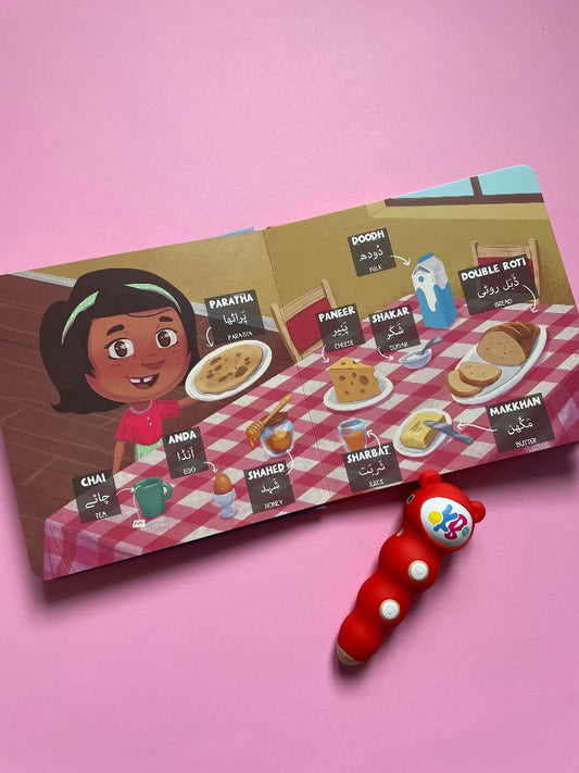 Khaanay Kee Cheezain (Things to Eat) - Words